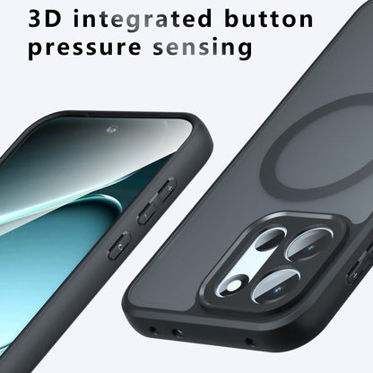 MagSafe-kuori OnePlus Nord 6:lle, Techsuit, PureFrost, satiinimusta