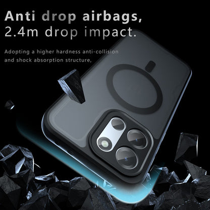 MagSafe-kuori OnePlus Nord 6:lle, Techsuit, PureFrost, satiinimusta