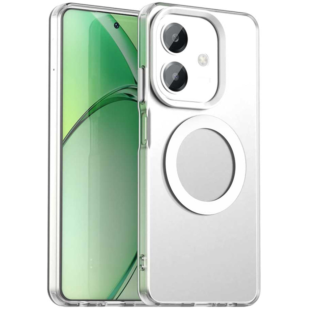 MagSafe-kuori Oppo A3 4G / A3 5G:lle, Techsuit, CandyCase, Valkoinen