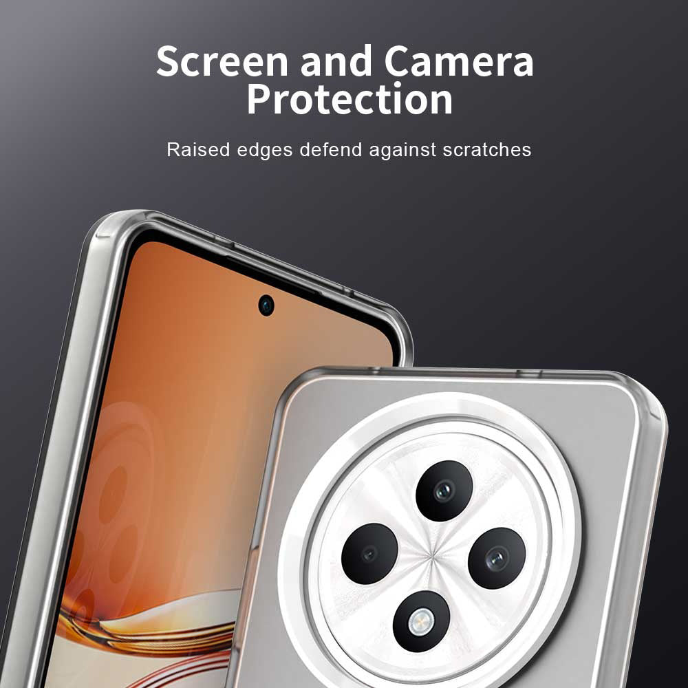 MagSafe-kuori Oppo A3 4G / A3 5G:lle, Techsuit, CandyCase, Valkoinen
