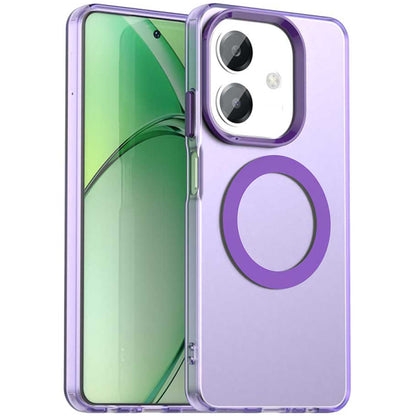 MagSafe-kuori Oppo A3 4G / A3 5G:lle, Techsuit, CandyCase, Violetti