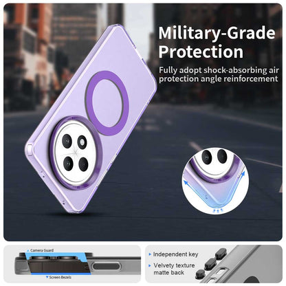 MagSafe-kuori Oppo A3 4G / A3 5G:lle, Techsuit, CandyCase, Violetti