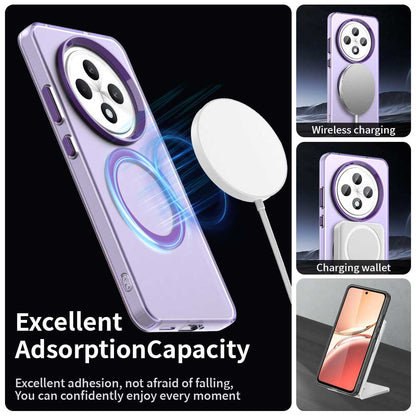 MagSafe-kuori Oppo A3 4G / A3 5G:lle, Techsuit, CandyCase, Violetti