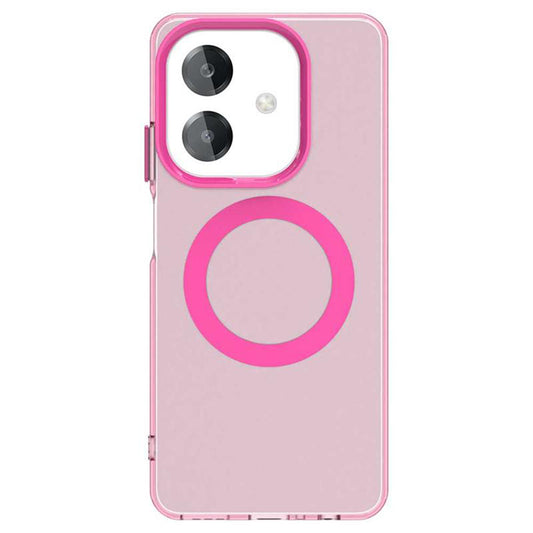 MagSafe-kuori Oppo A3 4G / A3 5G:lle, Techsuit, CandyCase, Vaaleanpunainen