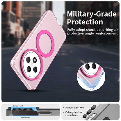 MagSafe-kuori Oppo A3 4G / A3 5G:lle, Techsuit, CandyCase, Vaaleanpunainen