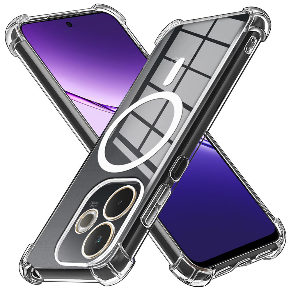MagSafe-kuori Oppo A5 Pro 4G / A5 Pro, Techsuit, Iskunkestävä, Läpinäkyvä