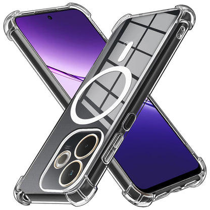 MagSafe-kuori Oppo A5 Pro 4G / A5 Pro, Techsuit, Iskunkestävä, Läpinäkyvä