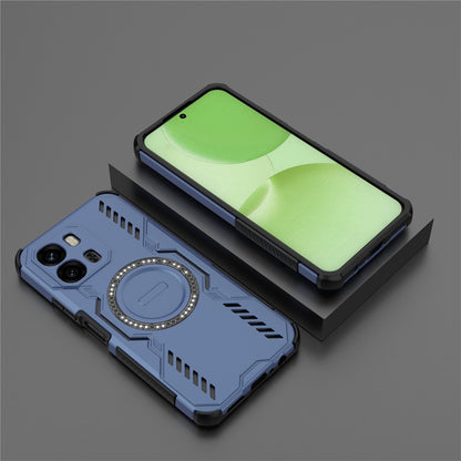 MagSafe Case for Oppo A6 4G, Techsuit, ArmorMag, Blue