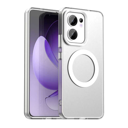 MagSafe-kuori Oppo Reno13 FS 5G / Reno13 F 4G / Reno13 F, Techsuit, CandyCase, Valkoinen