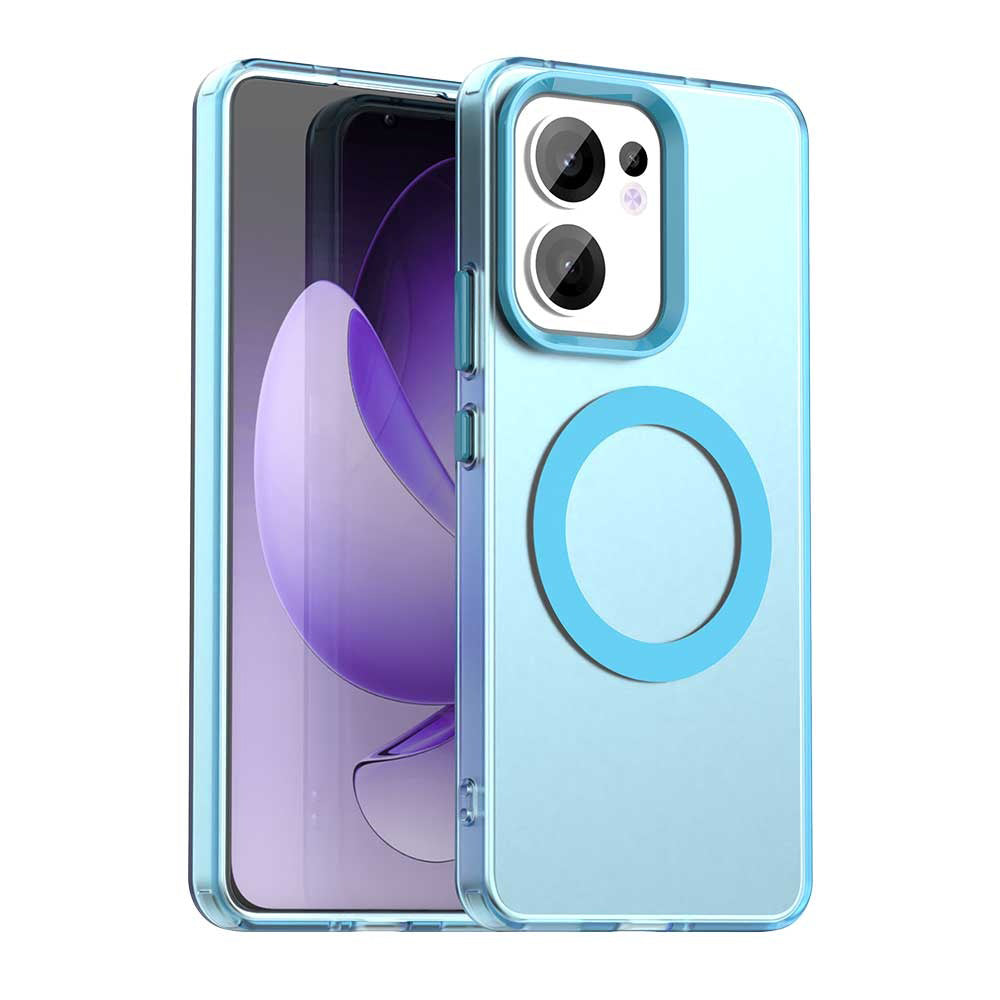 MagSafe-kuori Oppo Reno13 FS 5G / Reno13 F 4G / Reno13 F, Techsuit, CandyCase, Sininen