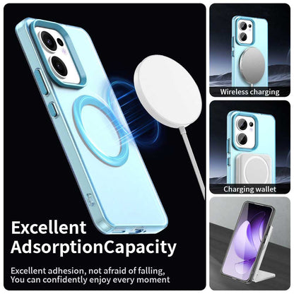 MagSafe-kuori Oppo Reno13 FS 5G / Reno13 F 4G / Reno13 F, Techsuit, CandyCase, Sininen