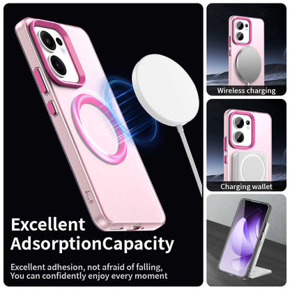 MagSafe-kuori Oppo Reno13 FS 5G / Reno13 F 4G / Reno13 F, Techsuit, CandyCase, Vaaleanpunainen