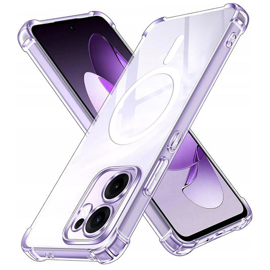 MagSafe-kuori Oppo Reno13 FS 5G / Reno13 F 4G / Reno13 F, Techsuit, Iskunkestävä, Läpinäkyvä