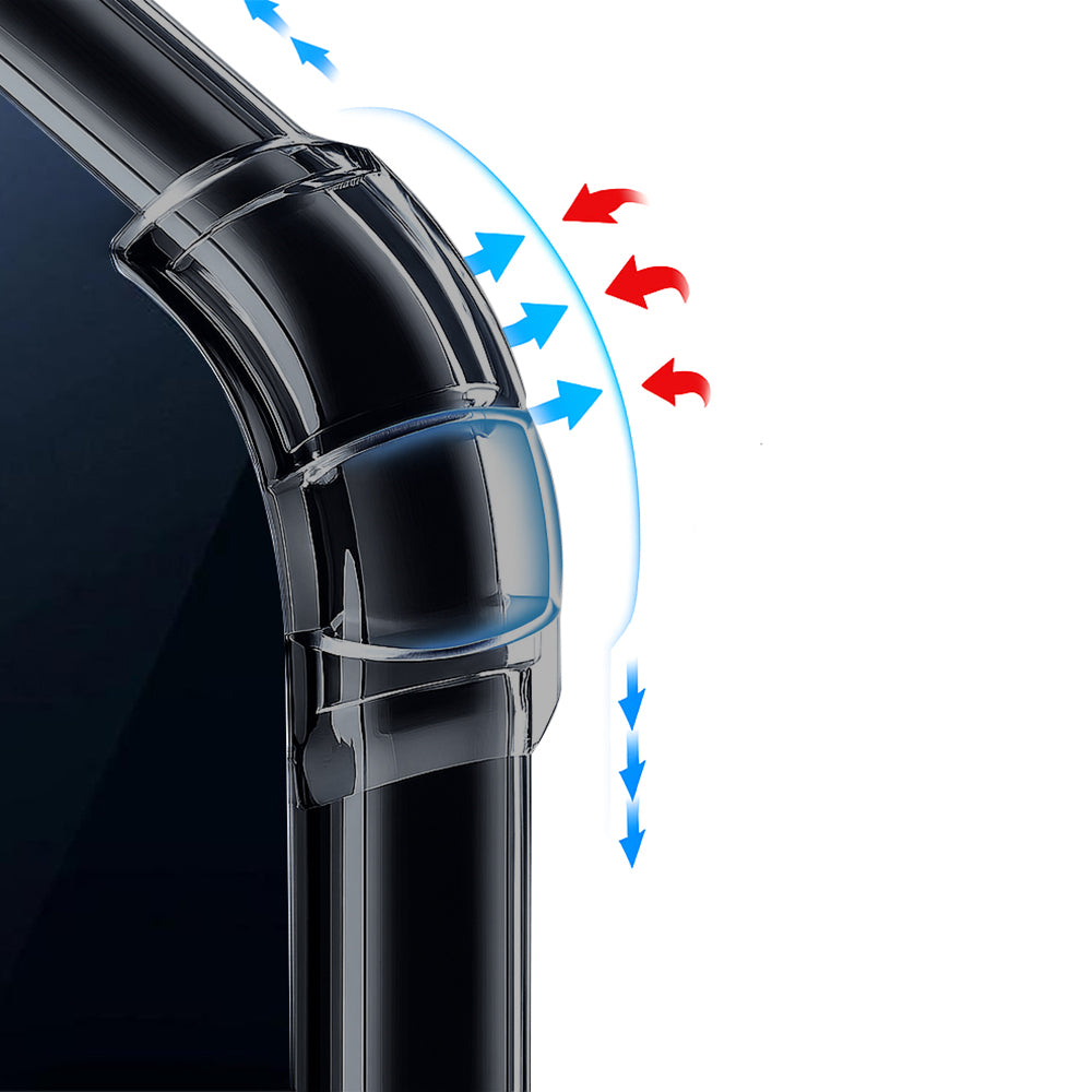 MagSafe-kotelo Oppo Reno14 FS 5G / Reno14 F:lle, Techsuit, Iskunkestävä, Läpinäkyvä