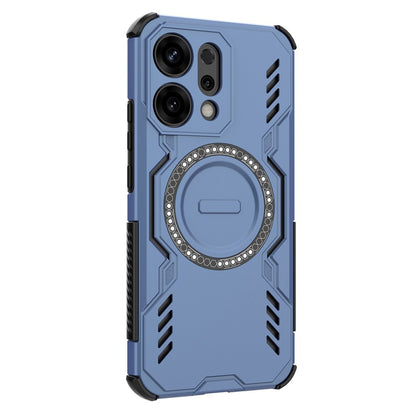 MagSafe Case for Oppo Reno14, Techsuit, ArmorMag, Blue