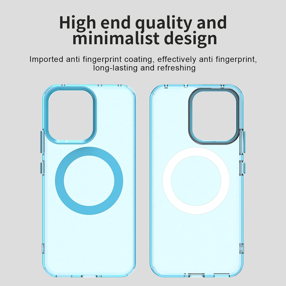 MagSafe-kotelo Oppo Reno14:lle, Techsuit, CandyCase, Sininen