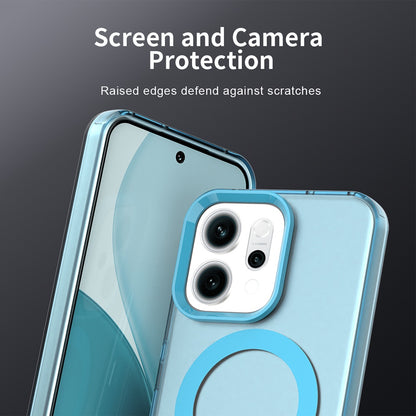 MagSafe-kotelo Oppo Reno14:lle, Techsuit, CandyCase, Sininen