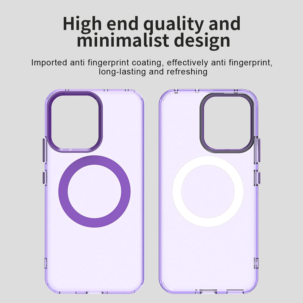 MagSafe-kotelo Oppo Reno14:lle, Techsuit, CandyCase, Violetti