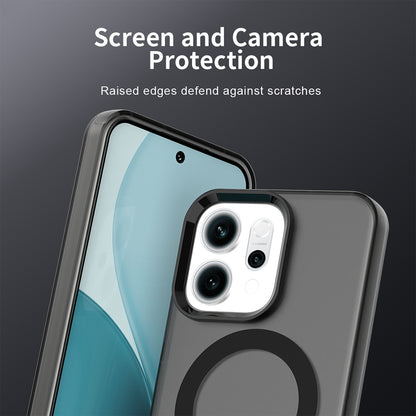 MagSafe-kotelo Oppo Reno14:lle, Techsuit, CandyCase, Musta