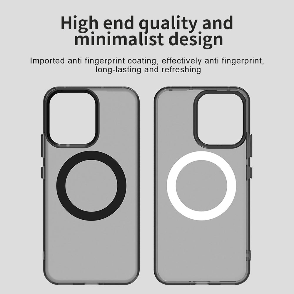 MagSafe-kotelo Oppo Reno14:lle, Techsuit, CandyCase, Musta