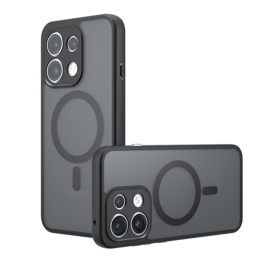 MagSafe-kuori Oppo Reno16 F / Reno16 FS:lle, Techsuit, PureFrost, satiinimusta