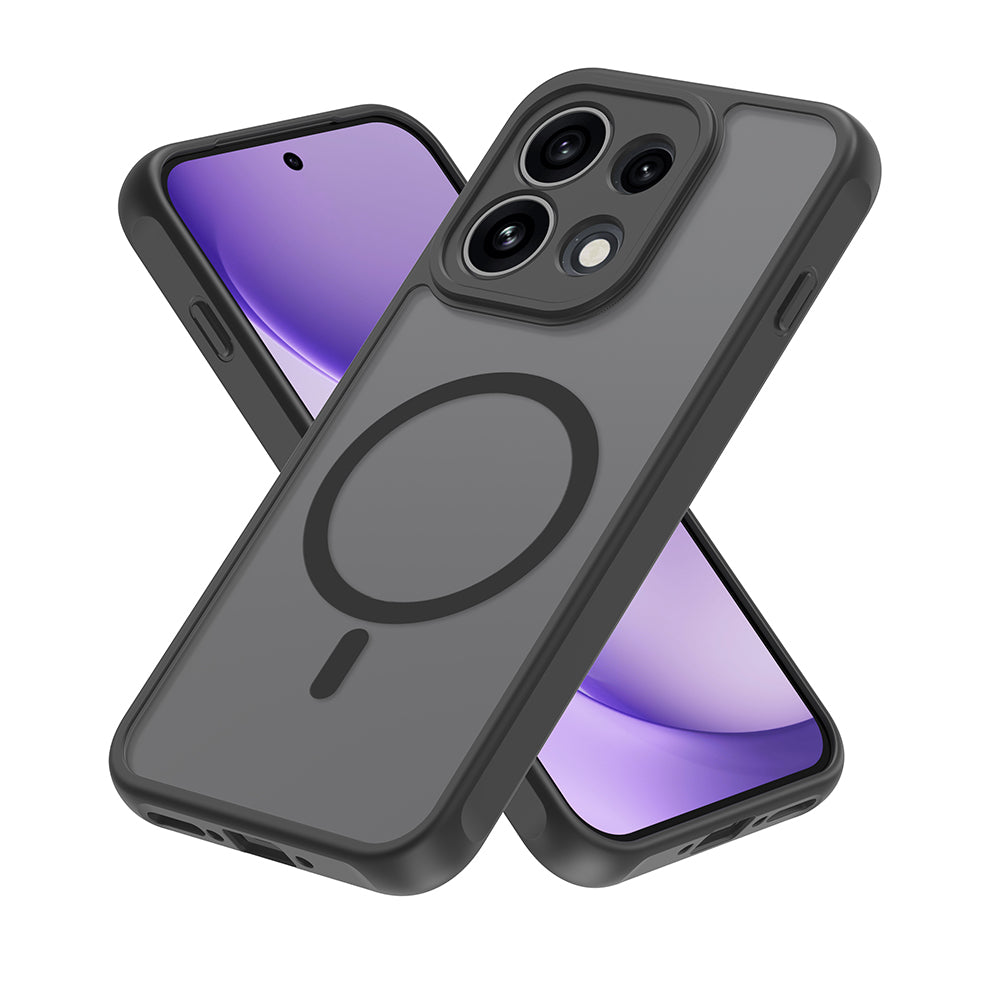 MagSafe-kuori Oppo Reno16 Pro:lle, Techsuit, HaloFrost II, Musta