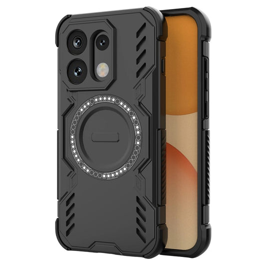 MagSafe-kuori Oppo Reno16 / Reno16 Pro, Techsuit, ArmorMag, Musta