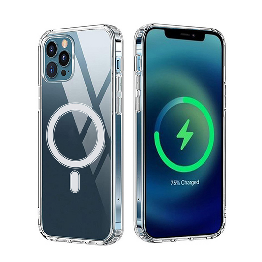 MagSafe-kuori Samsung Galaxy S25 FE:lle, OEM, Läpinäkyvä
