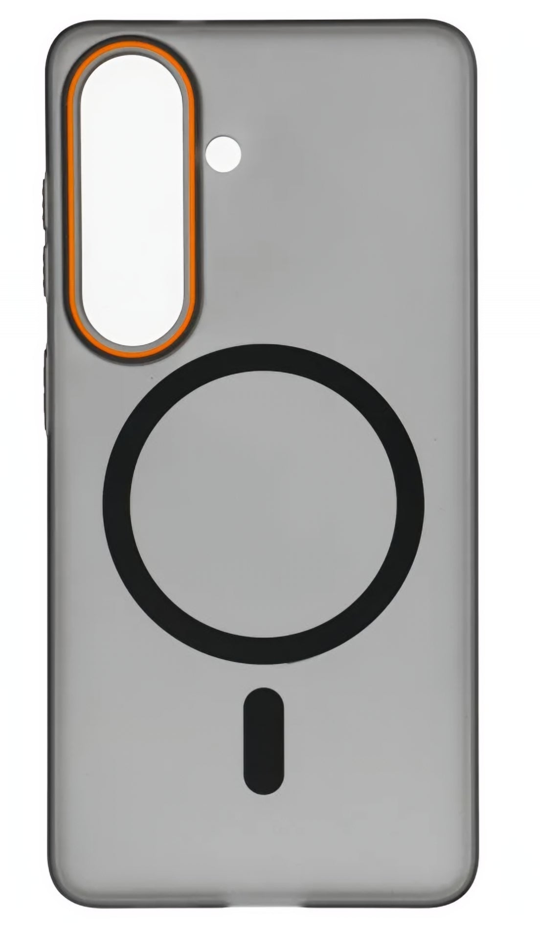 MagSafe-kuori Samsung Galaxy S26 S942:lle, OEM, Go Orange, Musta