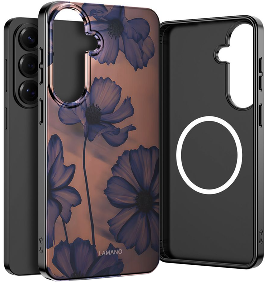 MagSafe-kotelo Samsung Galaxy S26 S942:lle, Tech-Protect, Lamano Velvet Night, Musta