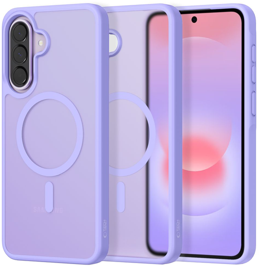 MagSafe-kuori Samsung Galaxy A37 5G / A56 A566 / A36 A366:lle, Tech-Protect, Magmat, Matta violetti