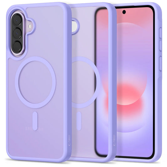 MagSafe-kuori Samsung Galaxy A57 5G:lle, Tech-Protect, Magmat, Matta violetti