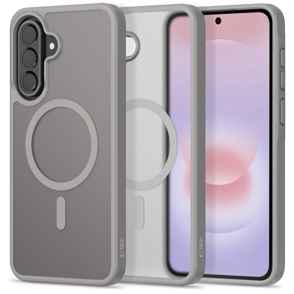 MagSafe Case for Samsung Galaxy A57 5G, Tech-Protect, Magmat, Matte Gray