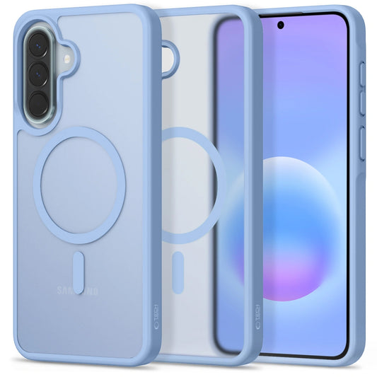 MagSafe-kuori Samsung Galaxy A57 5G:lle, Tech-Protect, Magmat, Matta Sininen