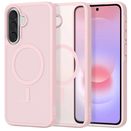 MagSafe-kuori Samsung Galaxy A37 5G / A56 A566 / A36 A366:lle, Tech-Protect, Magmat, Matta Vaaleanpunainen