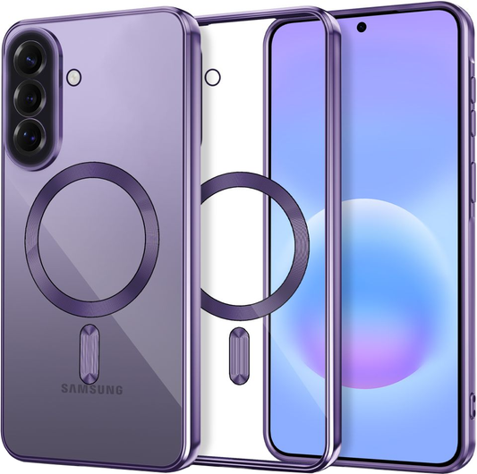 MagSafe-kuori Samsung Galaxy A37 5G:lle, Tech-Protect, Magflex, Violetti