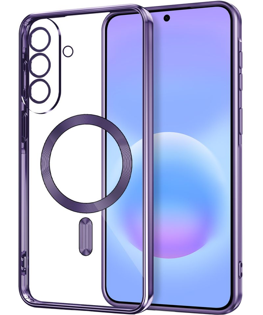 MagSafe-kuori Samsung Galaxy A37 5G:lle, Tech-Protect, Magflex, Violetti