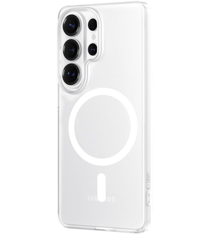 MagSafe-kotelo Samsung Galaxy S26 Ultra S948:lle, Tech-Protect, MagSlim, Matta Läpinäkyvä