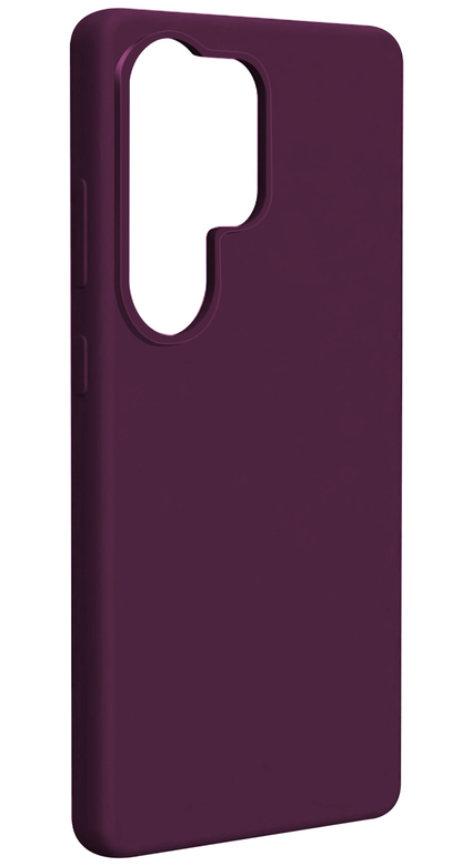 MagSafe-kuori Samsung Galaxy S25 Ultra S938:lle, Etteri, Silicone Mag, Viininpunainen