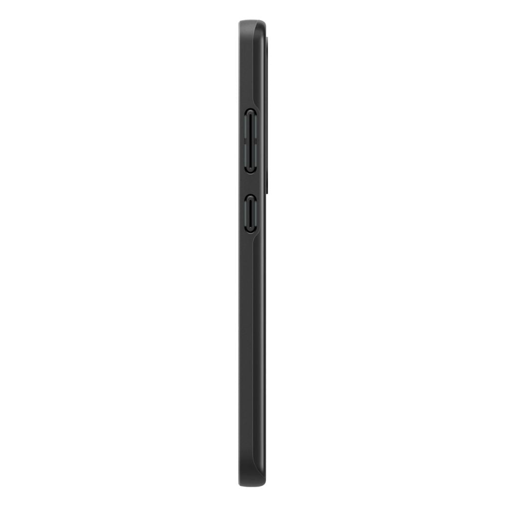 MagSafe-kuori Samsung Galaxy S25 Ultra S938:lle, Spigen, Thin Fit, Musta ACS08946