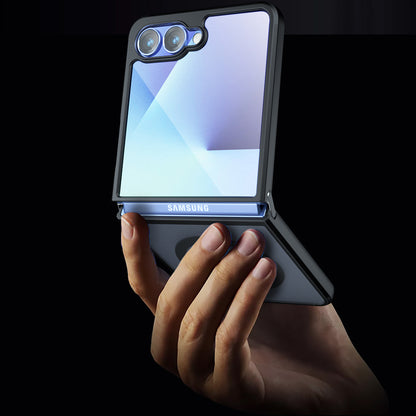 MagSafe-kuori Samsung Galaxy Z Flip7 F766:lle, Techsuit, PureFrost, Musta