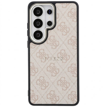 MagSafe-kotelo Samsung Galaxy S26 Ultra S948:lle, Guess, 4G Embossed Ring, Pinkki