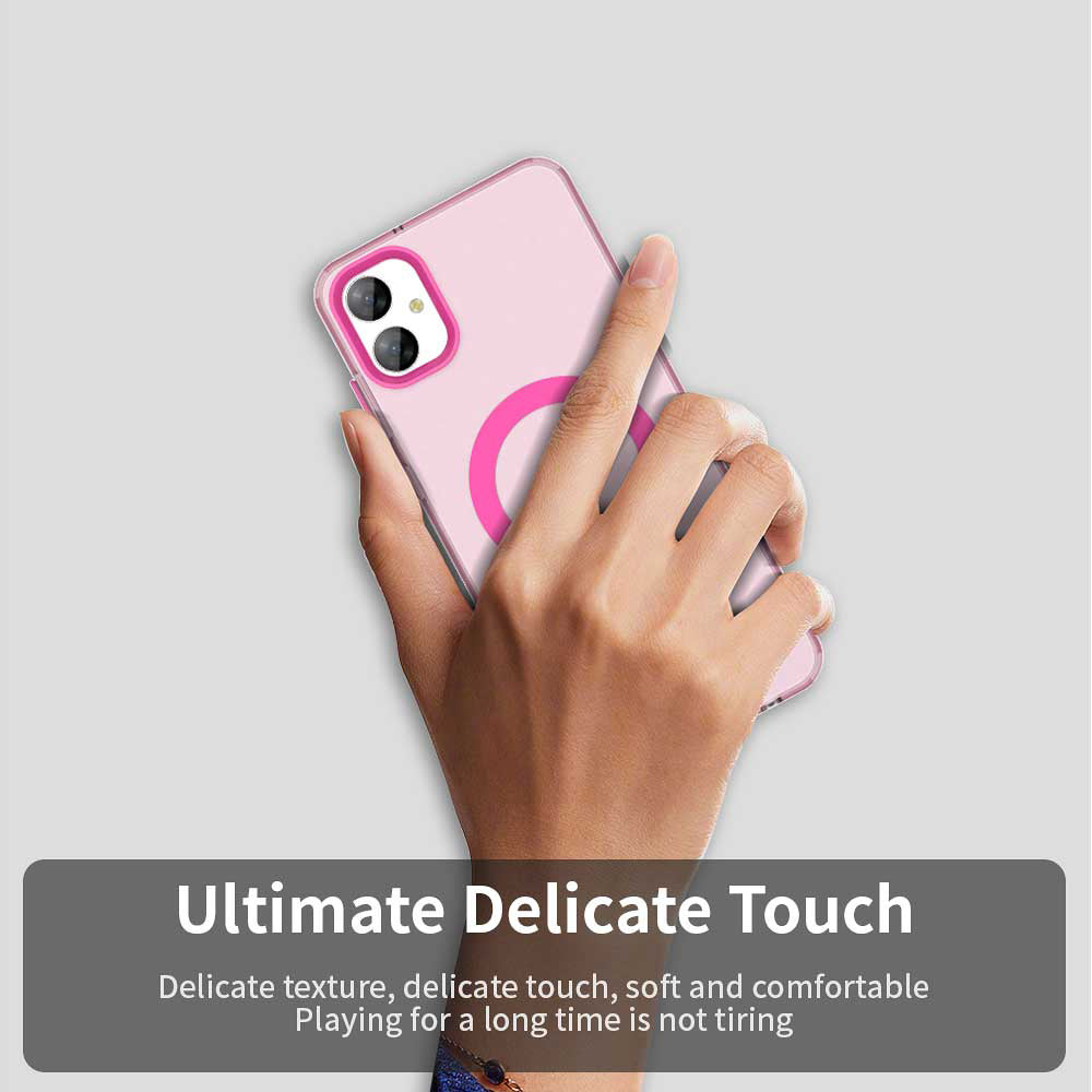 MagSafe Case for Samsung Galaxy A05 A055, Techsuit, CandyCase, Pink