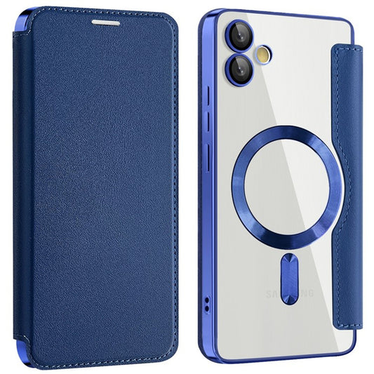 MagSafe-kuori Samsung Galaxy A05 A055:lle, Techsuit, SmartMag Book, Sininen