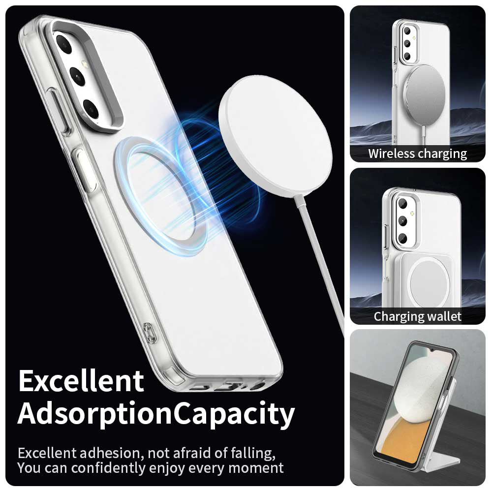 MagSafe-kuori Samsung Galaxy A05s A057:lle, Techsuit, CandyCase, Valkoinen