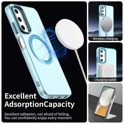 MagSafe Case for Samsung Galaxy A05s A057, Techsuit, CandyCase, Blue