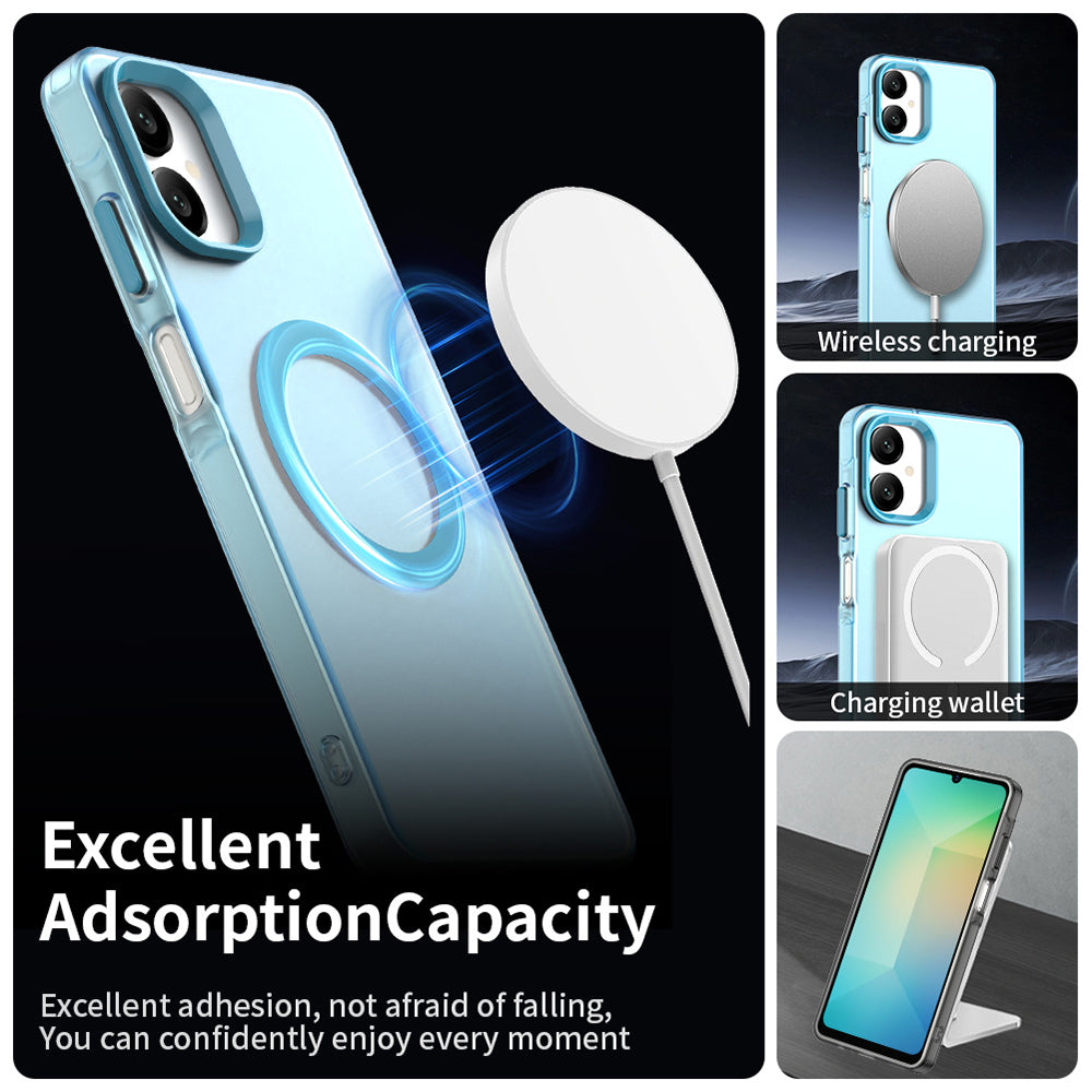 MagSafe-kuori Samsung Galaxy A06 A065:lle, Techsuit, CandyCase, Sininen