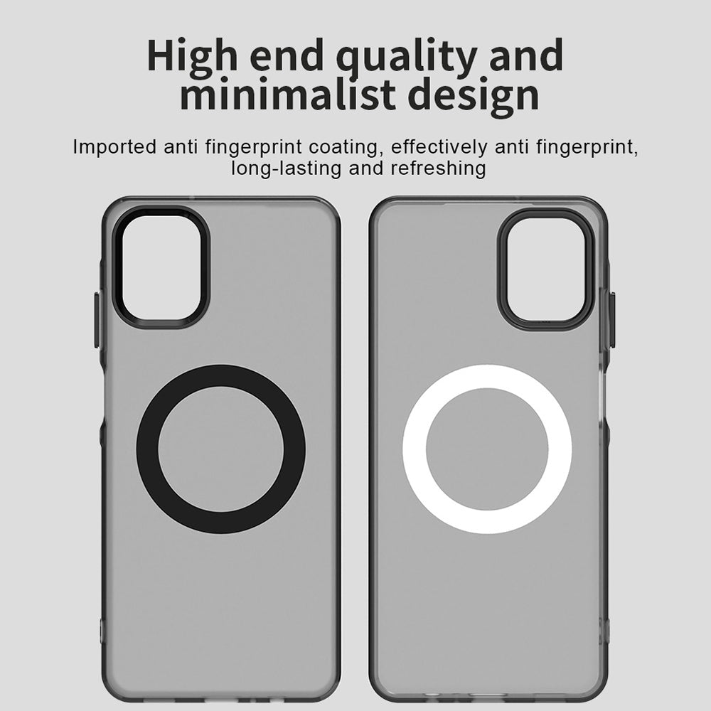 MagSafe-kuori Samsung Galaxy A06 A065:lle, Techsuit, CandyCase, Musta