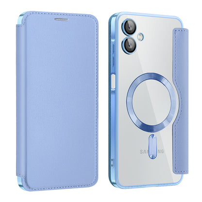 MagSafe-kuori Samsung Galaxy A06 A065:lle, Techsuit, SmartMag Book, Sininen