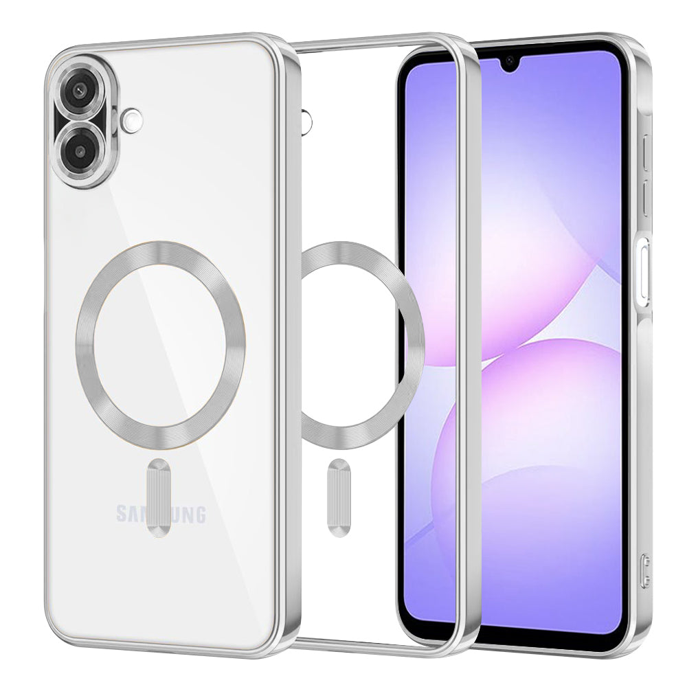 MagSafe-kuori Samsung Galaxy A07 4G A075:lle, Techsuit, Luxury Crystal, Hopea